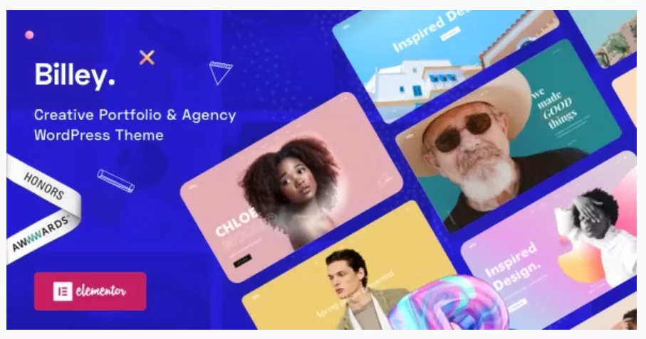 Billey v1.7.3 – Creative Portfolio & Agency WordPress Theme