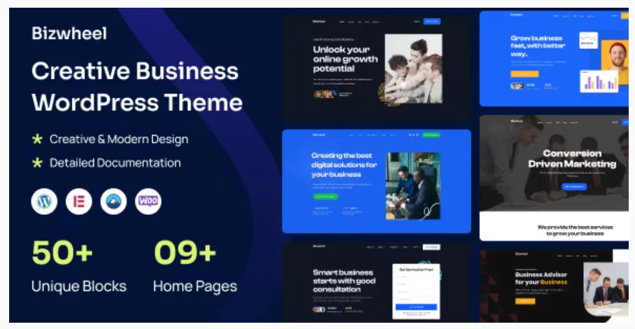 Bizwheel v1.1.1 – Creative Business WordPress Theme