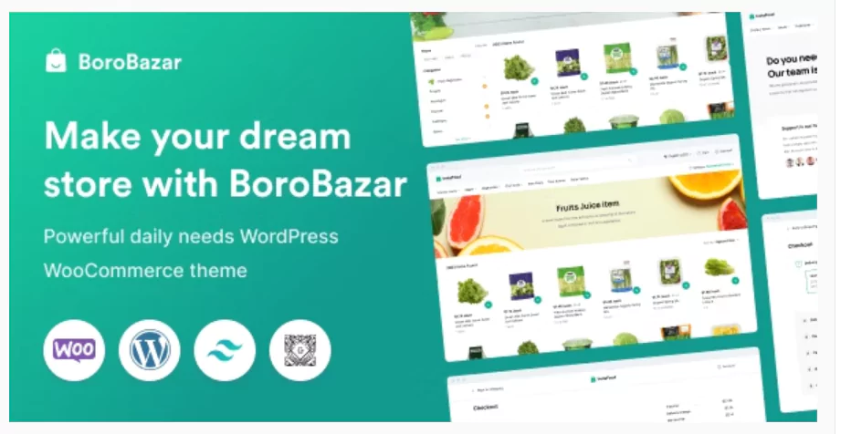 BoroBazar v1.3.6 – Grocery Store WooCommerce WordPress theme