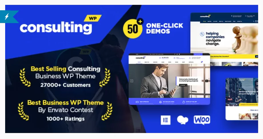 Consulting v6.5.8 – Business, Finance WordPress Theme