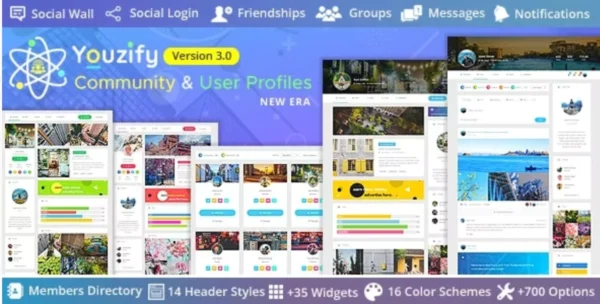 Youzify - BuddyPress Community & WordPress User Profile Plugin