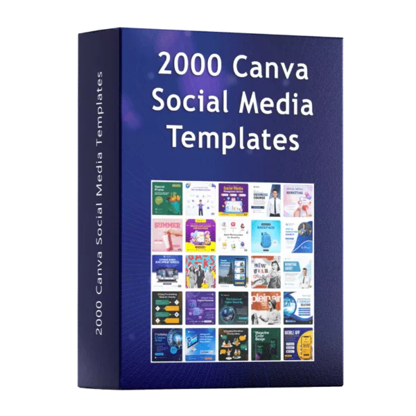 2000+Canva Social Media Templates
