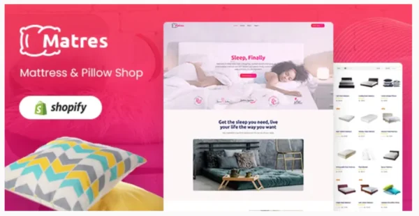 Matres - Responsive One, Single Product Shopify Theme