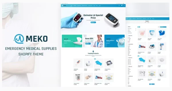 Meko - Medical Store Shopify Theme