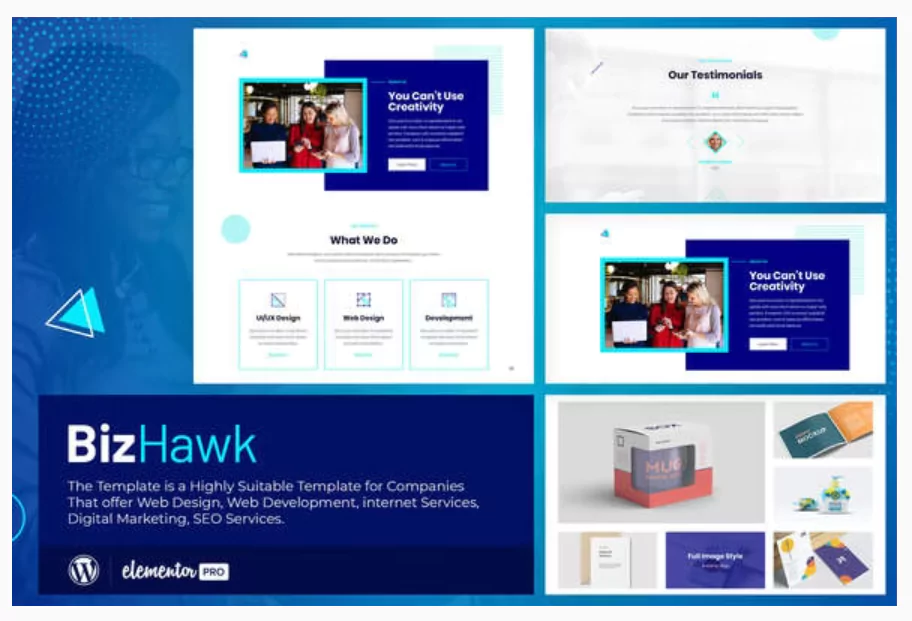 BizHawk - Corporate Agency Elementor Template Kit BizHawk - Corporate Agency Elementor Template Kit