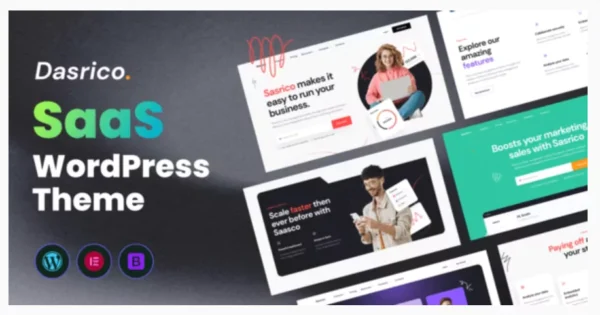 Dasrico - SaaS Website WordPress Theme