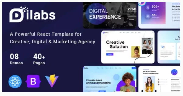 Dilabs – Creative Agency React Template