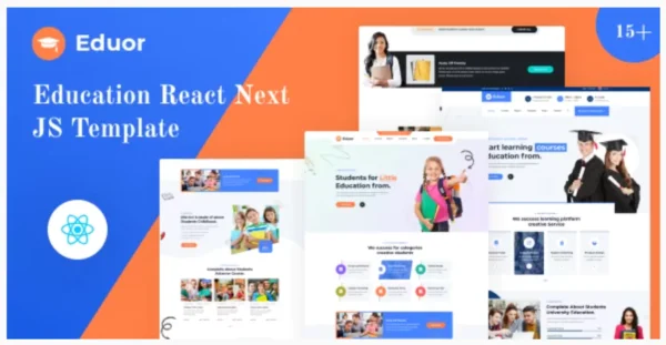 Eduor-Education React NextJs Template