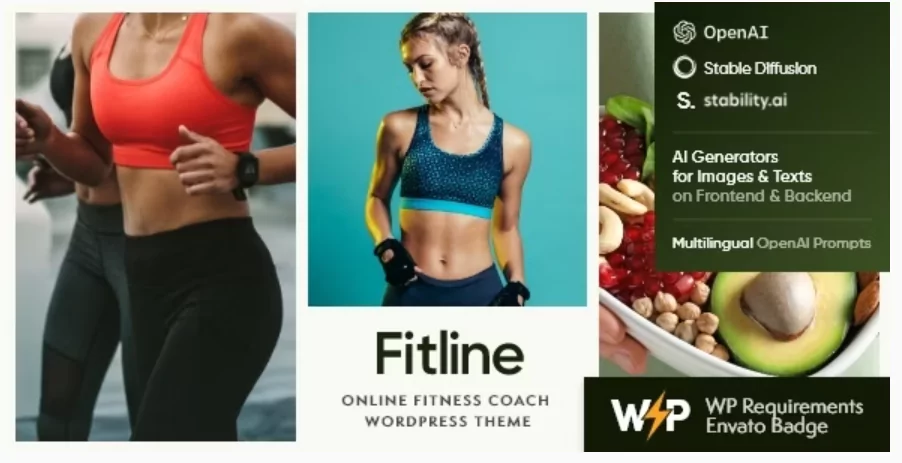 FitLine — Personal Coach WordPress Theme