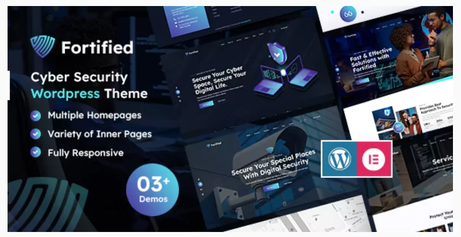 Fortified IT & Cyber Security WordPress Theme