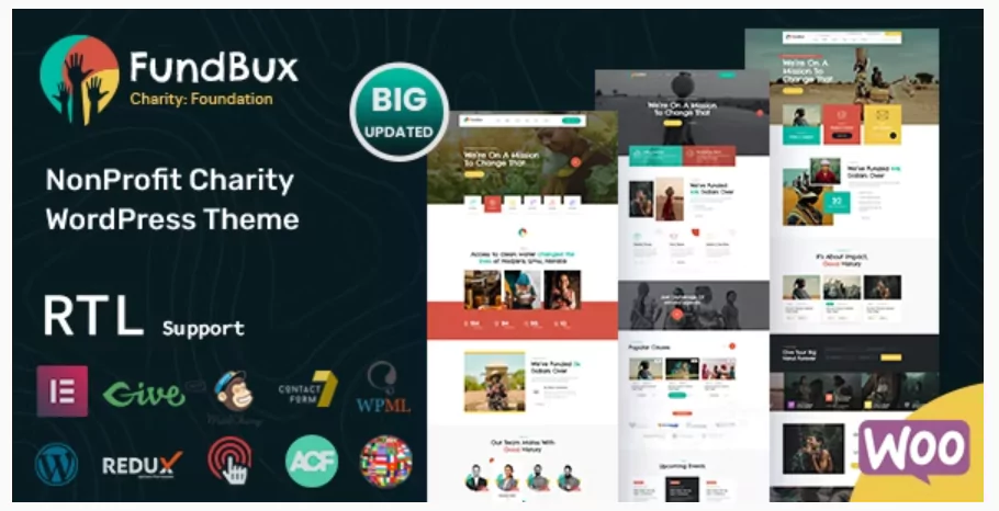 Fundbux - Charity & Fundraise WordPress Theme