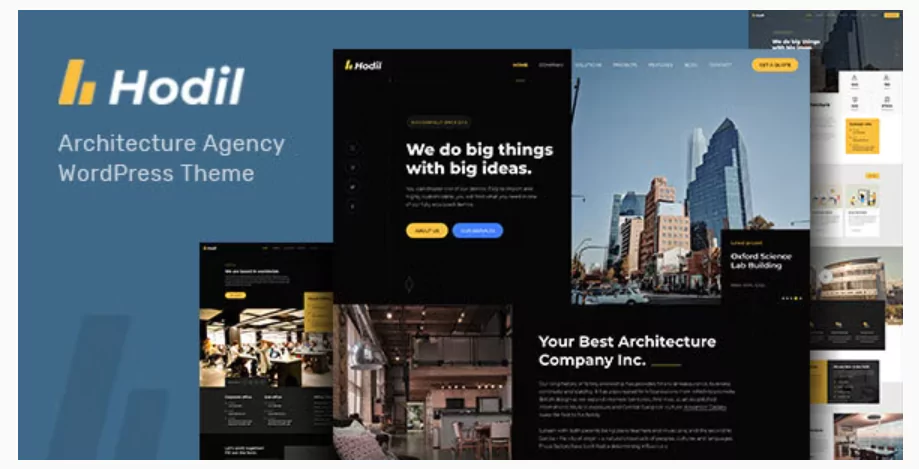 Hodil – Architecture Agency WordPress Theme Hodil – Architecture Agency WordPress Theme