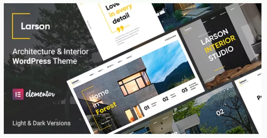 Larson - Architecture WordPress Theme Larson - Architecture WordPress Theme