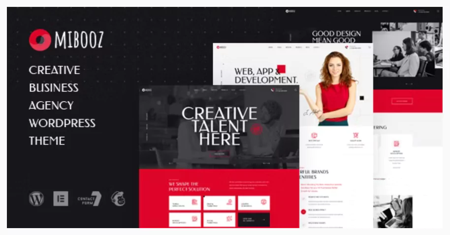 Mibooz - Creative Agency WordPress Theme