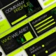 Neon Minimalist Company Profile Presentation