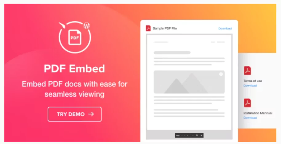 PDF Embed - WordPress PDF Viewer plugin PDF Embed - WordPress PDF Viewer plugin