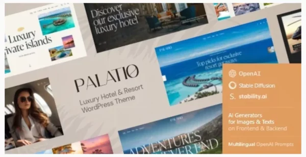 Palatio — Luxury Hotel & Resort WordPress Theme