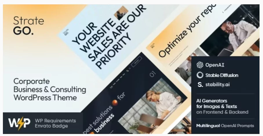 Stratego - Corporate Business & Consulting WordPress Theme Stratego - Corporate Business & Consulting WordPress Theme